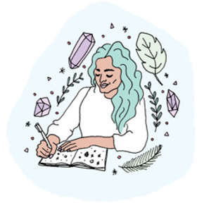 and an illustration of Leeandra Cianci