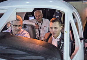 Patrick Brown tours Newnham Campus