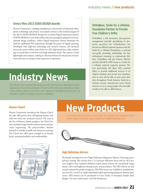 Orthotown March 2014
