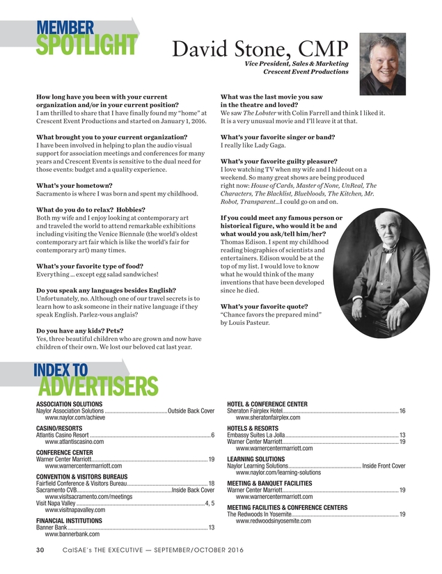 The Executive September October 2016