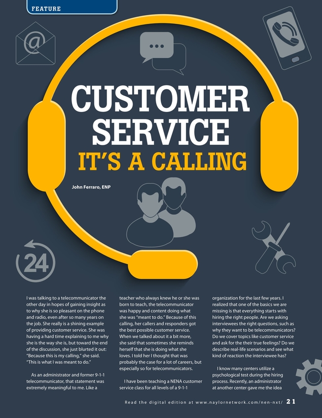 the call spring 2017 describe customer service