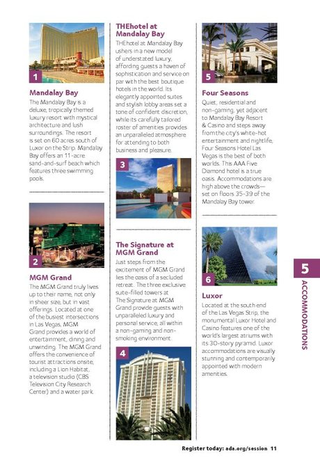 Ada Annual Session 2011 Plan Your Trip