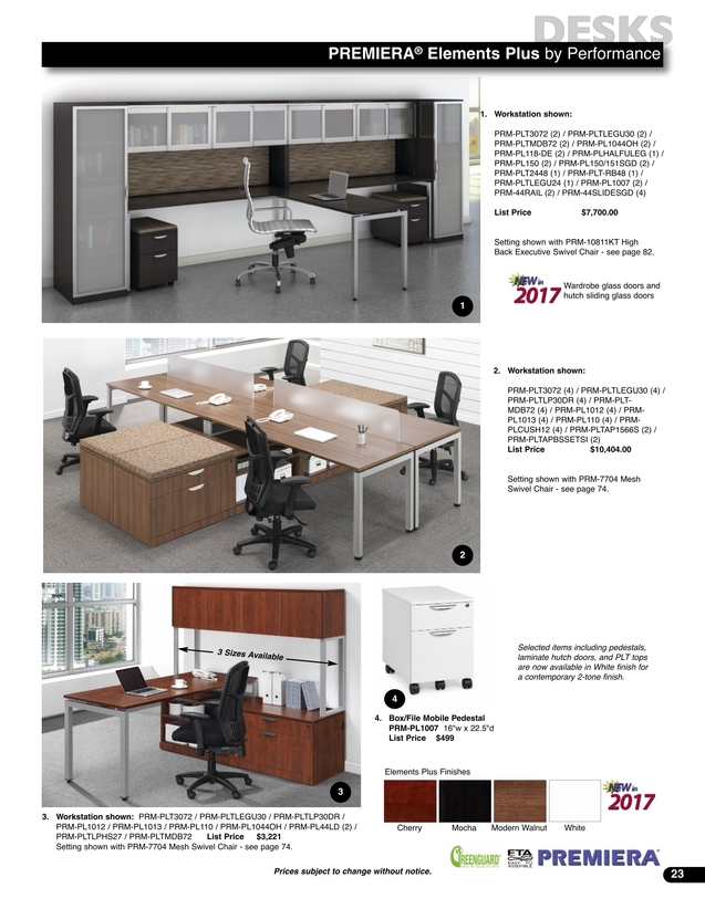 2017 Catalog Standard