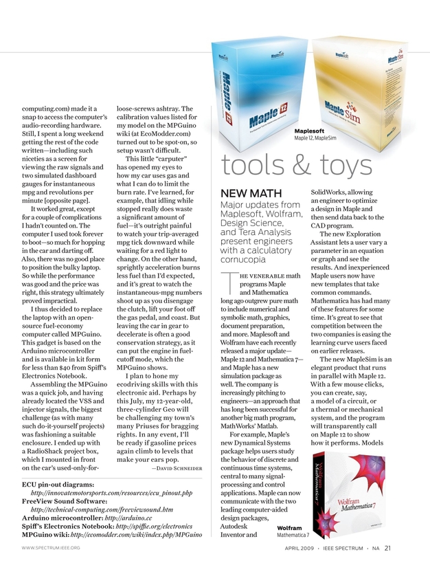 Ieee Spectrum April 2009