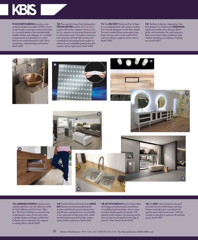 Kitchen Bath Business November December 2017