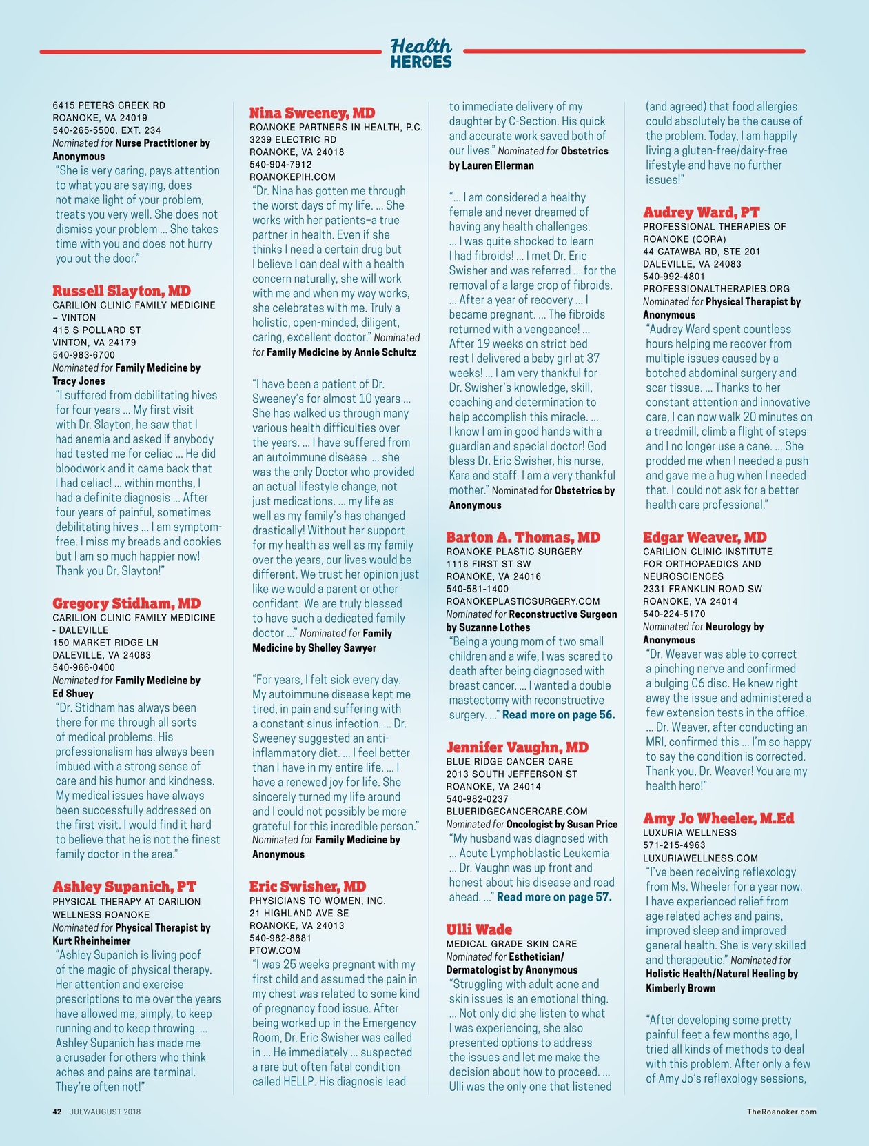 Last Sunday In August Felt More Like >> The Roanoker July August 2018 Last Sunday In August Felt More Like >> The Roanoker July August 2018