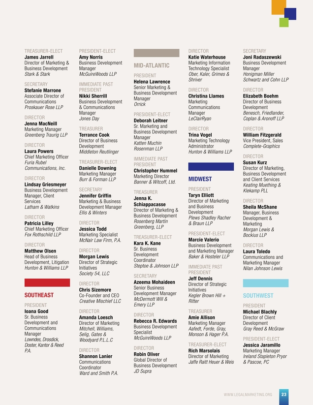 Lma Strategies September October 2016