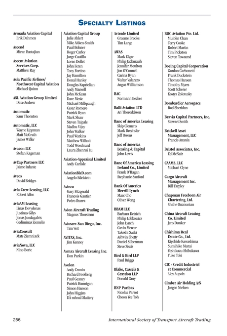 Jetrader 2012 Membership Connections