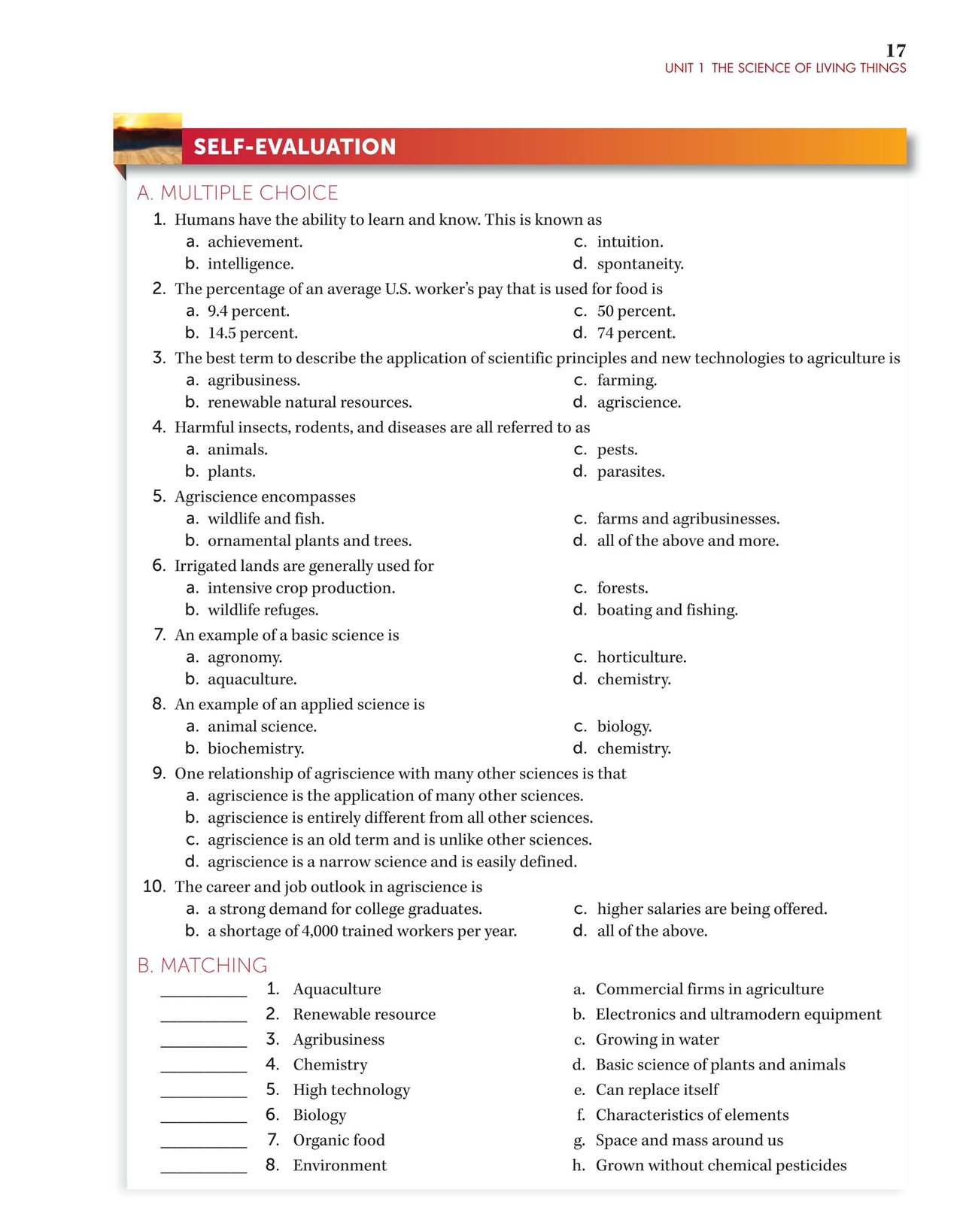 Evaluation Fundamentals >> Agriscience Fundamentals And Applications 6e Evaluation Fundamentals >> Agriscience Fundamentals And Applications 6e