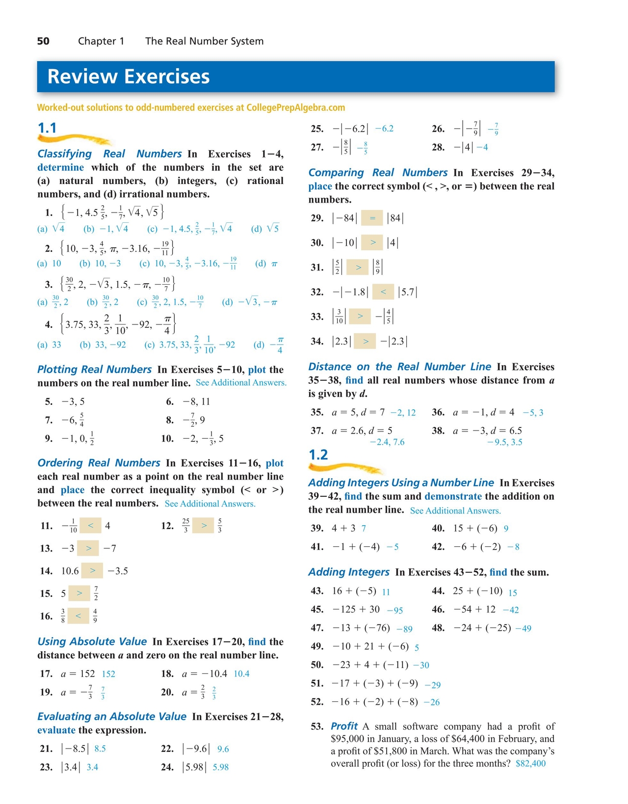 College Prep Algebra