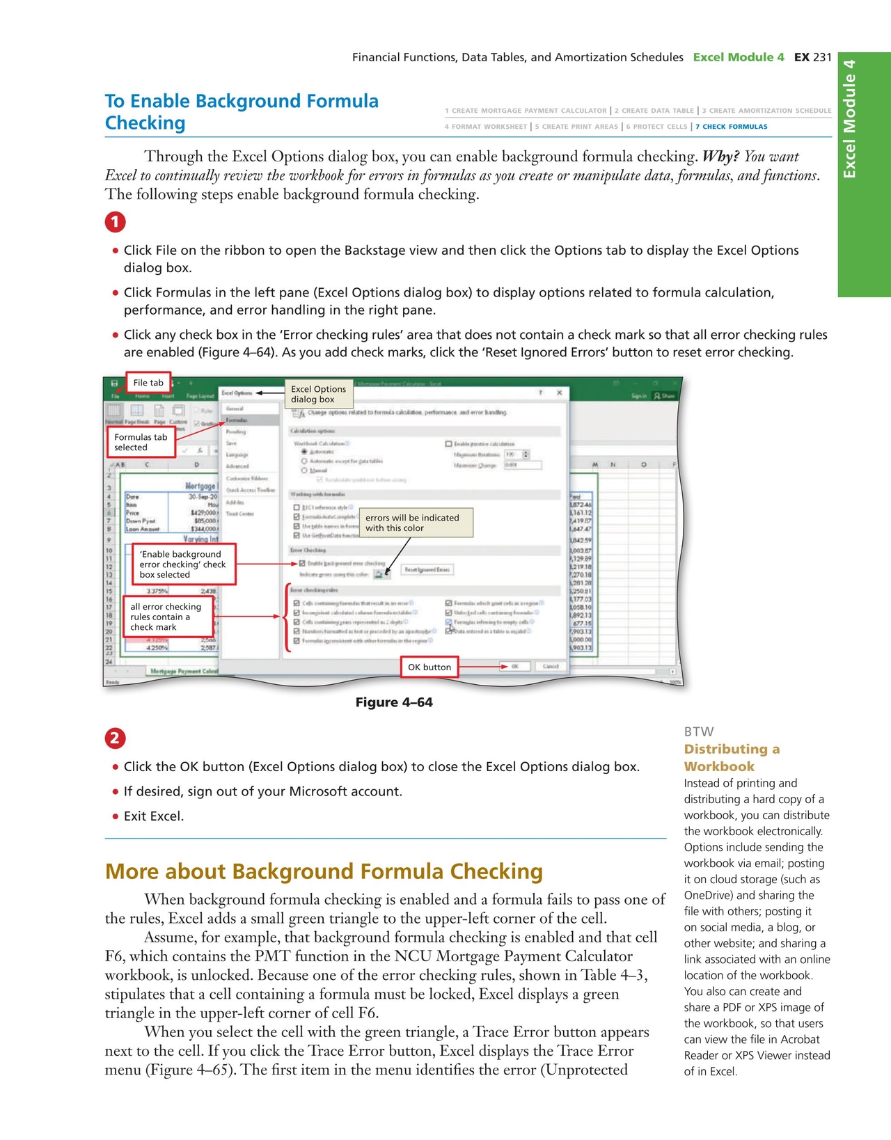 microsoft office 365 2016 intermediate illustrated series ex230 excel displays various on the right to enable you to format different chart elements
