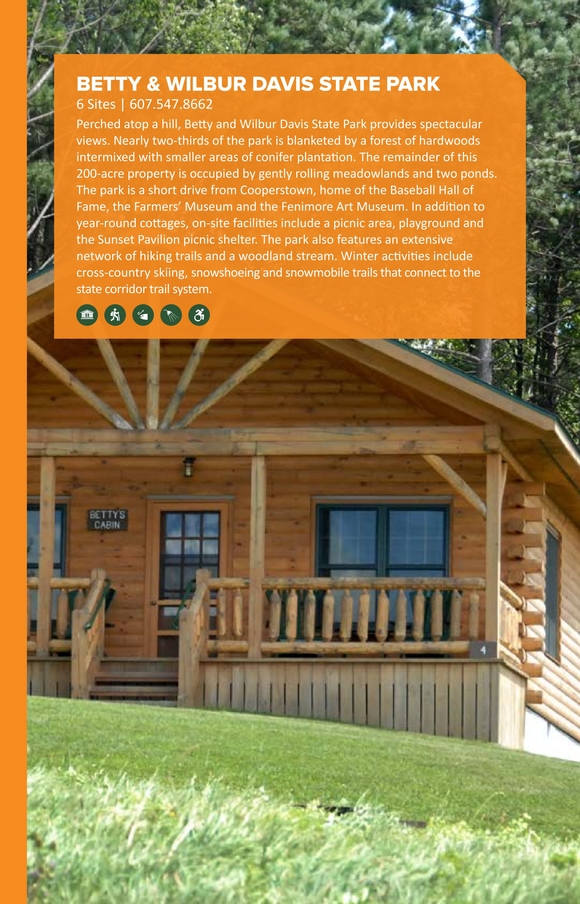 2018 New York State Parks Camping Guide