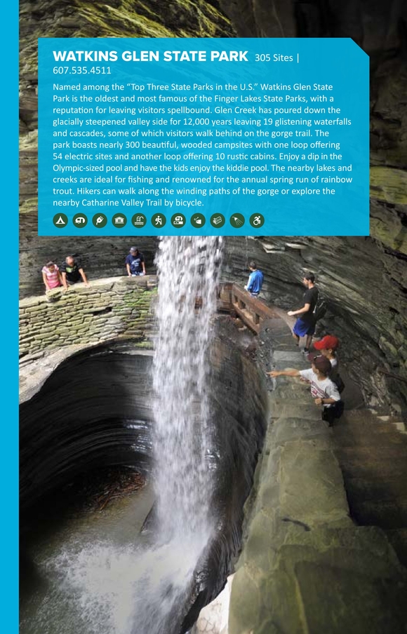 2018 New York State Parks Camping Guide