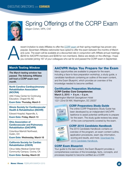aacvpr news views february march 2015