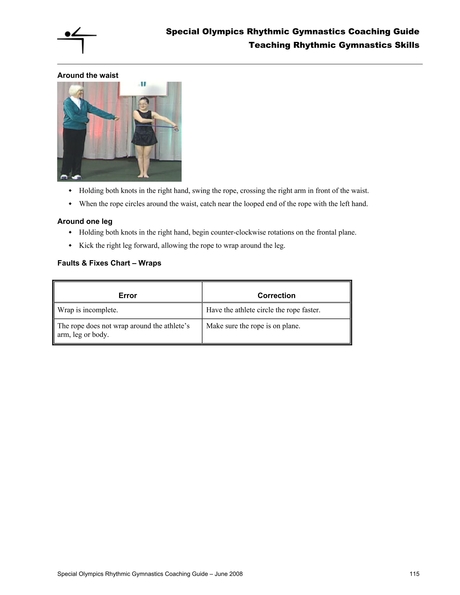 Gymnastics, Rhythmic - Straight Jumps Forward
