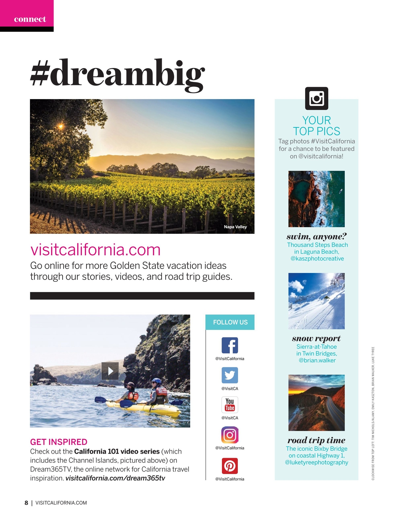 california official visitor s guide 2018