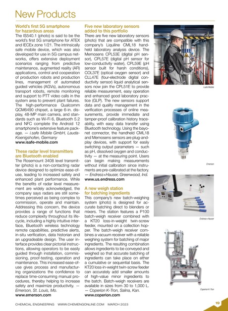 Chemical Engineering March 2023 19