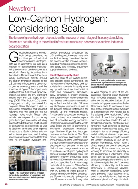 Chemical Engineering August 2023 16
