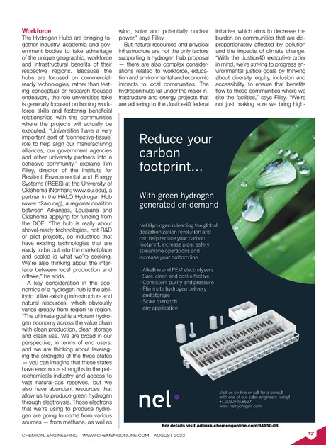 Chemical Engineering August 2023 17