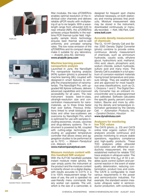 Chemical Engineering August 2023 22