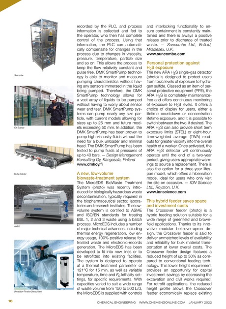 Chemical Engineering January 2022 16