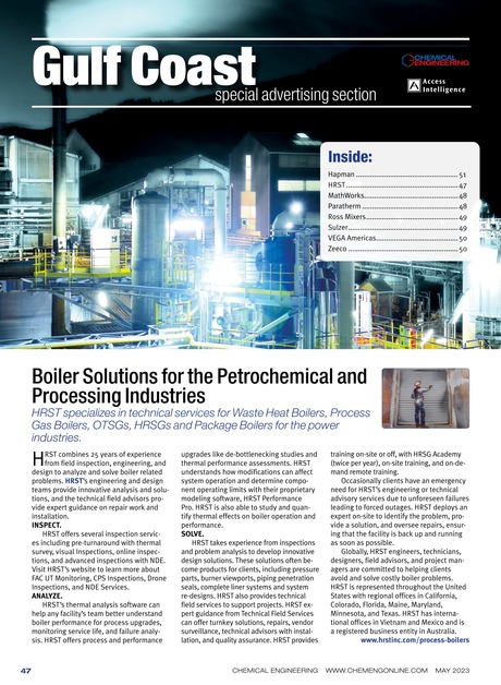 Chemical Engineering May 2023 47