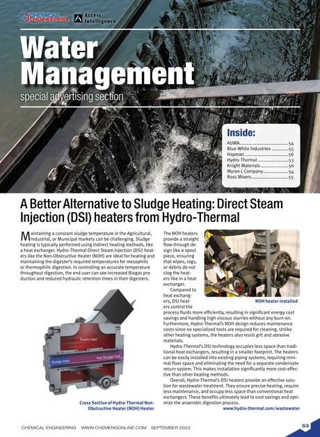 Chemical Engineering September 2023 53