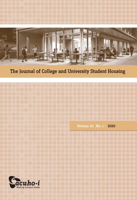Journal Of College University Student Housing Vol 47 No 1