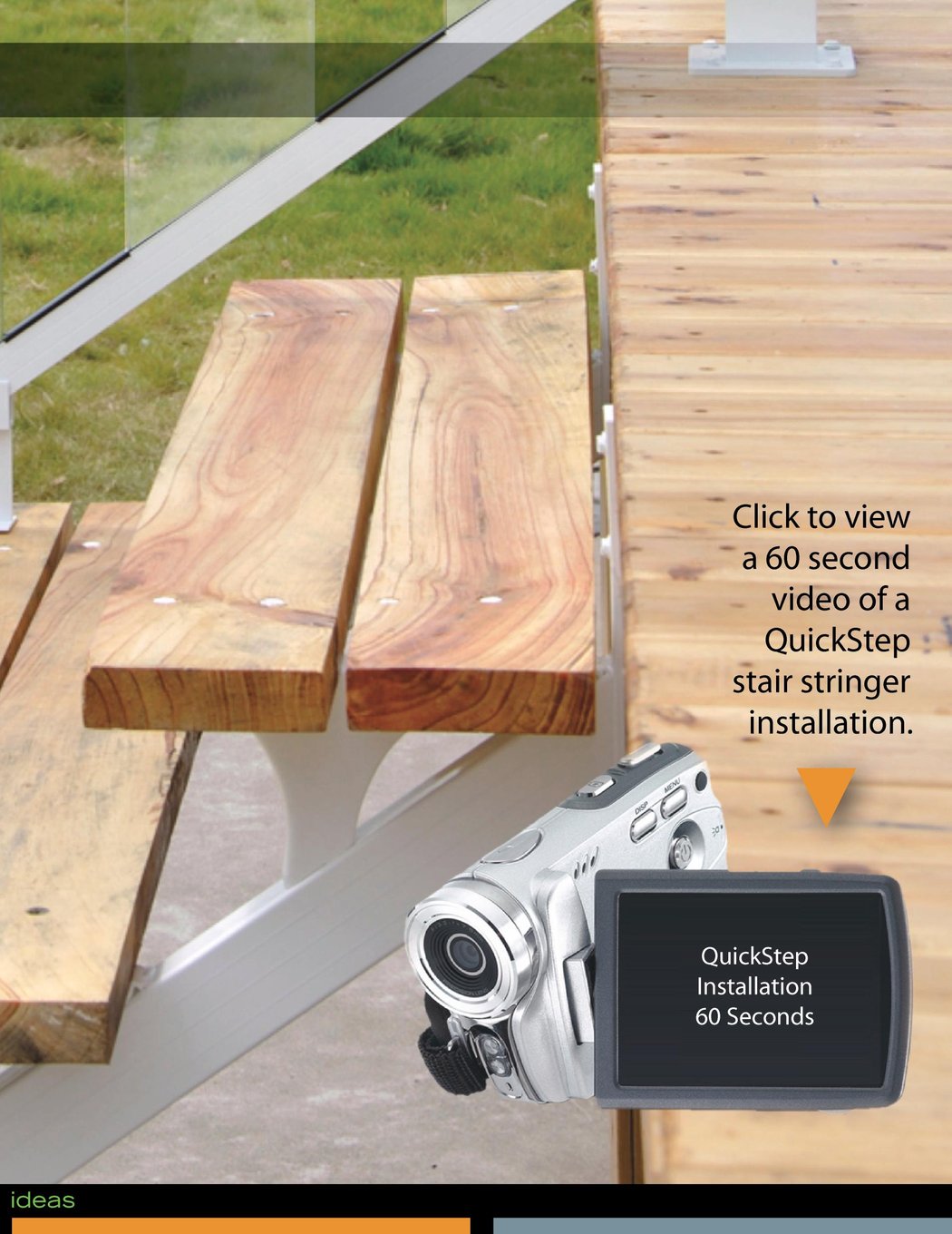 Quickstep Aluminum Stair Stringers