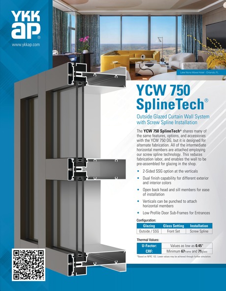 YKK Design Manual - YCW750Spline-2