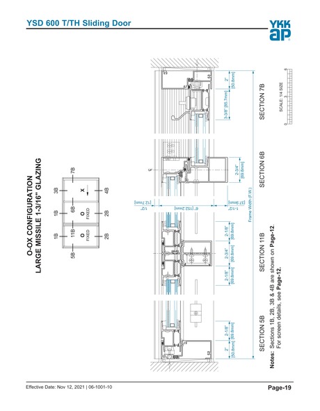 YKK Design Manual - YSD600-19