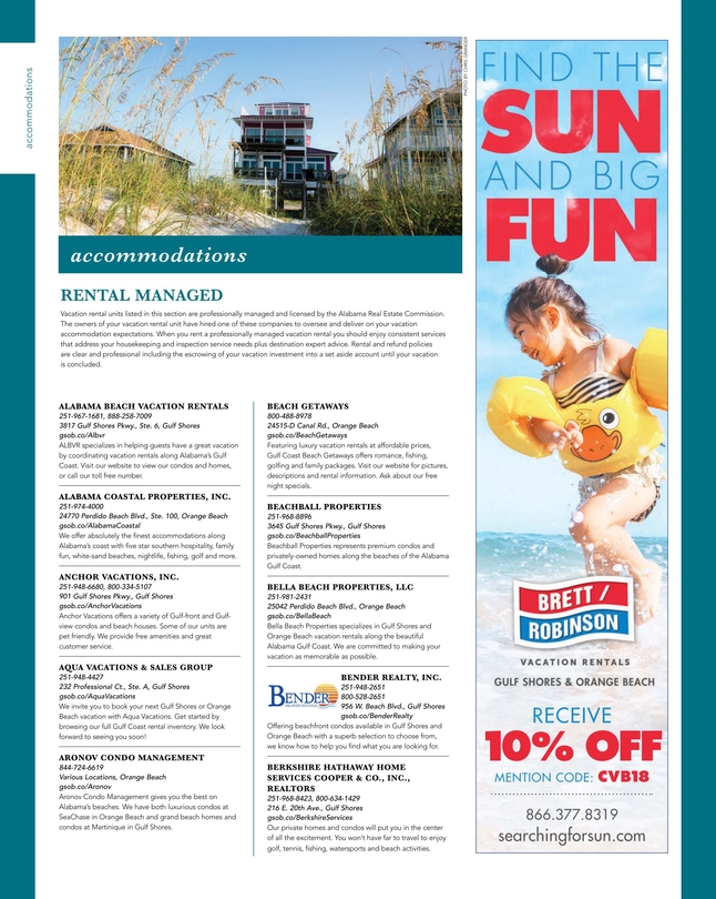 Gulf Ss Orange Beach 2018 Official Vacation Guide 49 51 Gulf Ss Orange Beach 2018 Official Vacation Guide 49