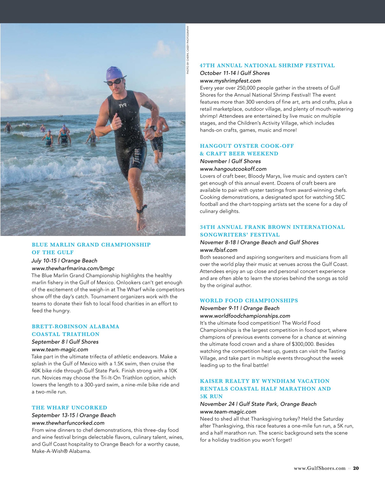 Gulf Ss Orange Beach 2018 Official Vacation Guide 19 20