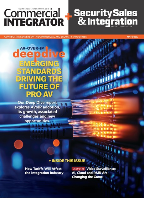 Commercial Integrator Security Sales May 2025