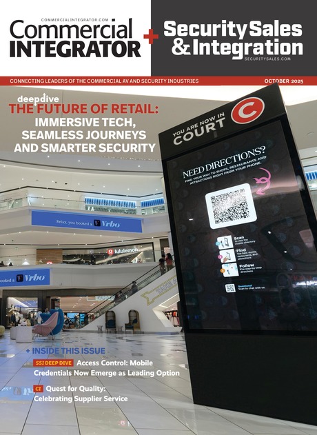 Security Integrator Marketing Posts Examples Commercial Integrator + Security Sales - October 2025