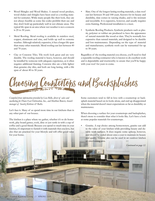Central Keystone Living Spring 2017