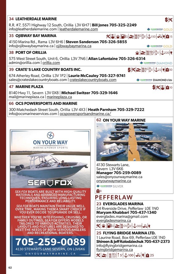 Boating Ontario Directory 2025 - 61