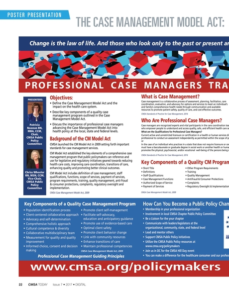 CMSA Today - Issue 7, 2017 - The Case Management Model Act ...