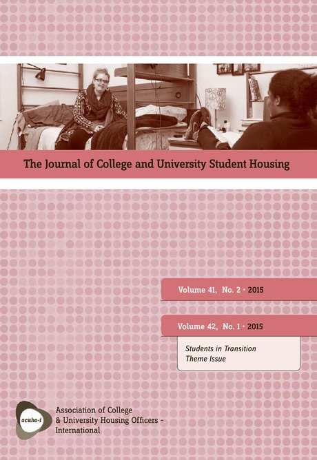 The Journal of College and University Student Housing - Volume 41, No ...