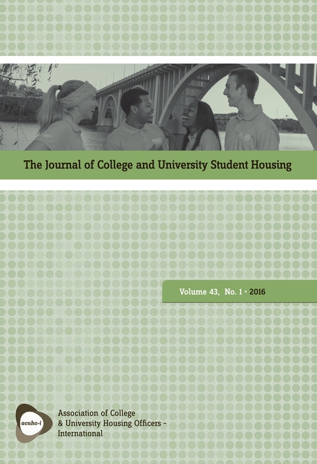 The Journal of College and University Student Housing - Volume 43, No. 1