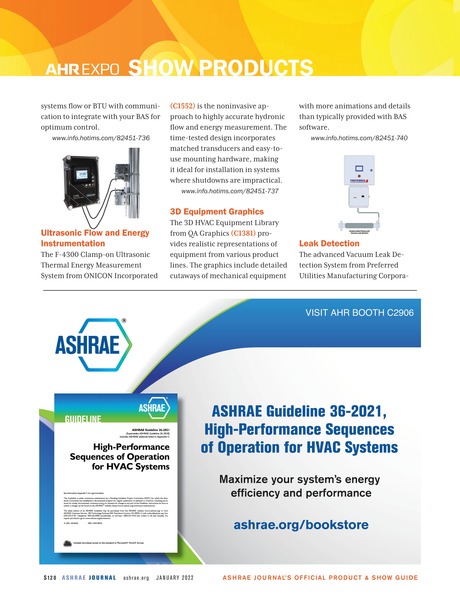 ASHRAE Journal - January 2022 - S120