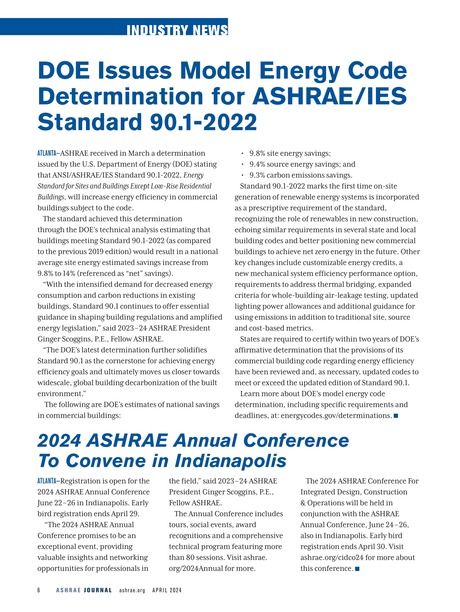 ASHRAE Journal - April 2024 - 6