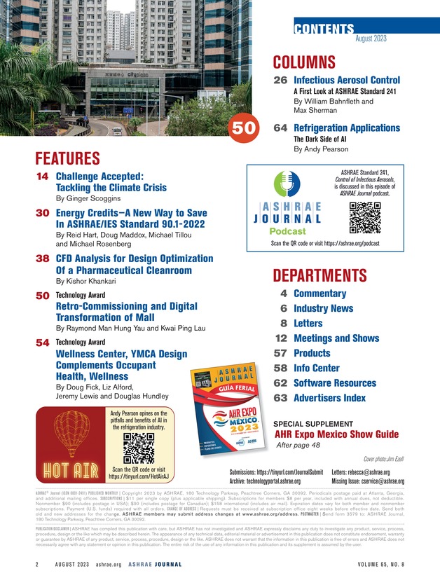 ASHRAE Journal - August 2023