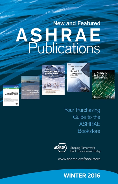 ASHRAE Publications Catalog - Winter 2016