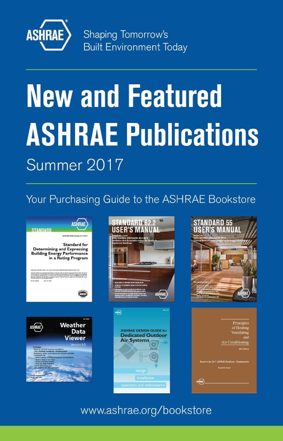 ASHRAE Publications Catalog - Summer 2017