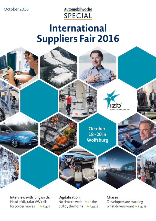 Automobilwoche Special International Suppliers Fair 16