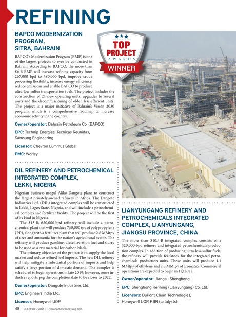 Hydrocarbon Processing - December 2021 - 48