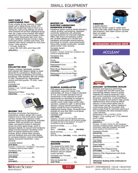 2023 Henry Schein Brand Catalog 27 3
