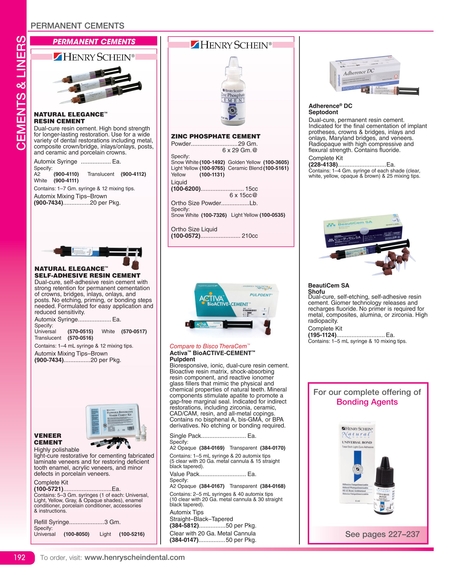 Henry Schein Dental Merchandise Catalog Without Pricing