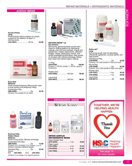 2021 2022 Henry Schein Dental Merchandise Catalog 17